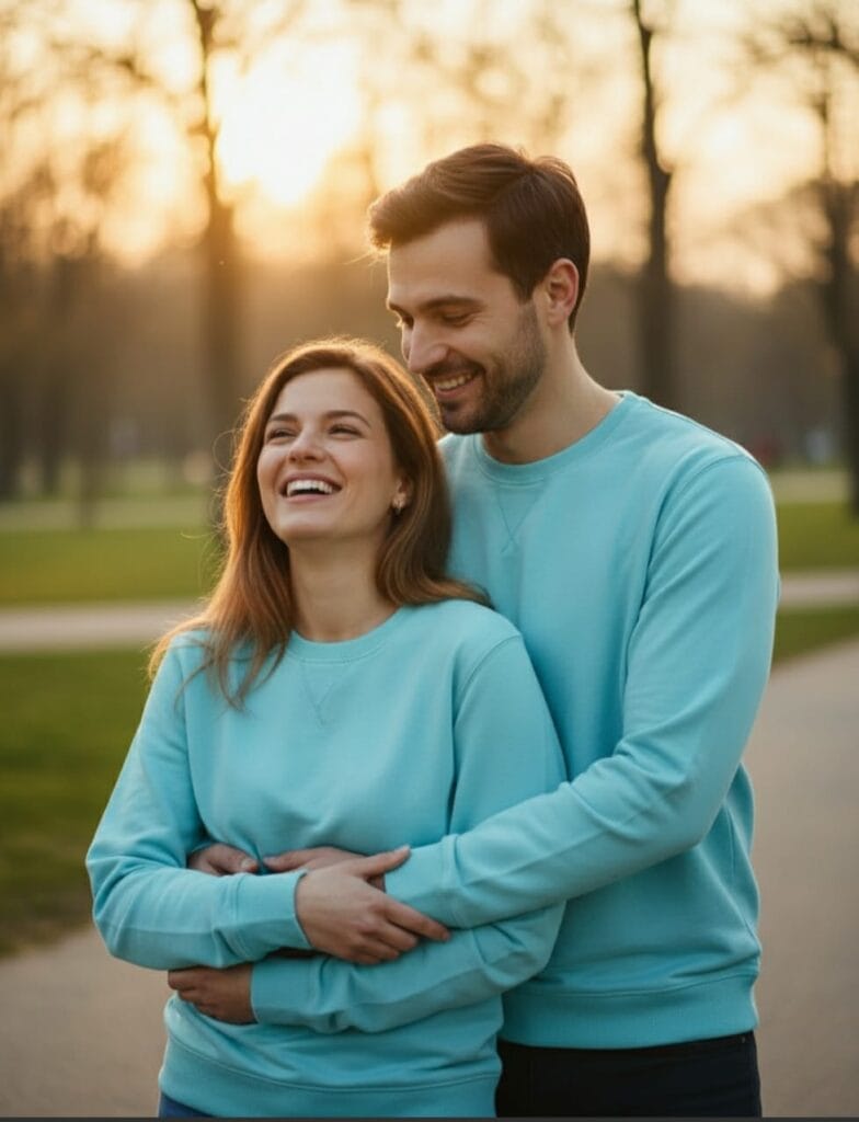 pastel mint sweatshirt