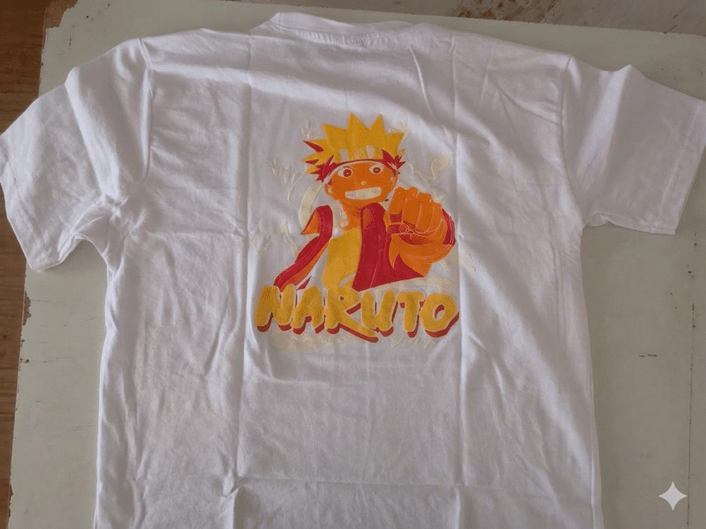 White Round Neck T-Shirt